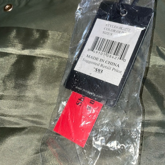 NWT Military Green YOKI raincoat - Picture 7 of 12